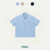 Áo sơ mi boxy Owlbrand Oxford